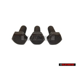 3x VW Originale Vite A Testa Esagonale - N 0102544
