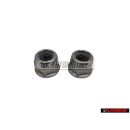 2x VW Originale Dado Esagonale, Autobloccante - N 90635001