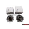 2x VW Originale Mozzo Ruota Con Rotore - 357407613B
