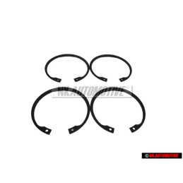 4x VW Originale Anello Di Sicurezza - N 90329301