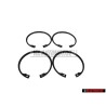 4x VW Originale Anello Di Sicurezza - N 90329301
