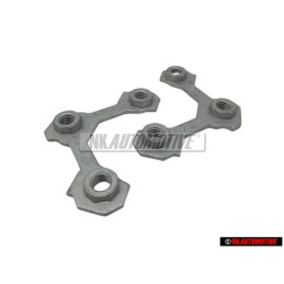 2x VW Originale Lamiera Di Fermo - 1J0407175B
