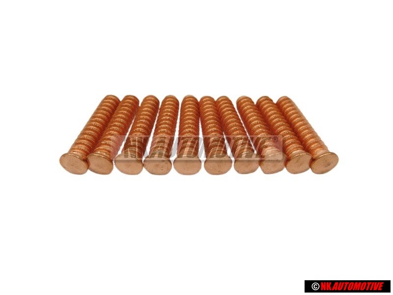 10x VW Originale perno a saldare - N 90231601
