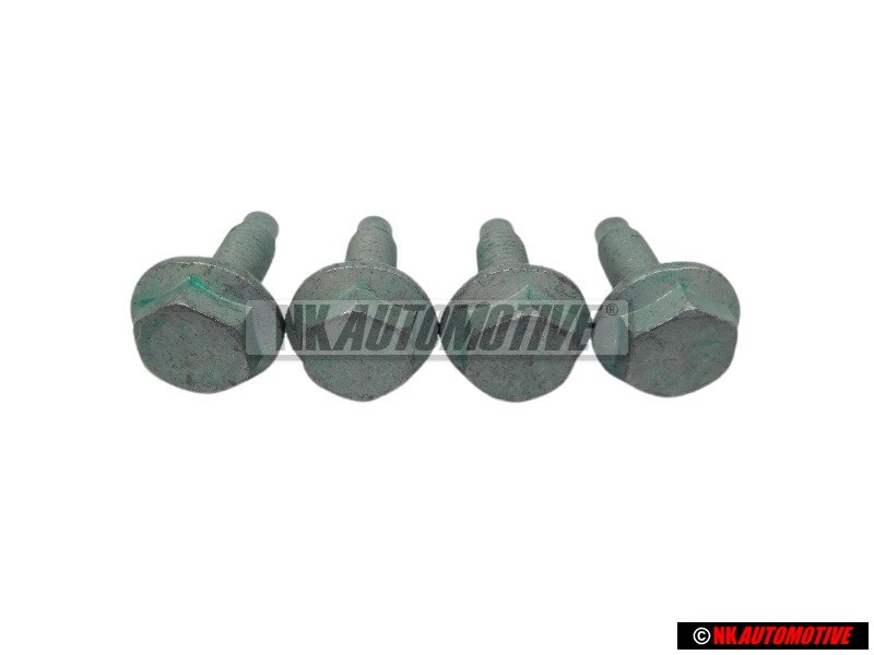 4x VW Originale Vite A Testa Esagonale - N 90309201
