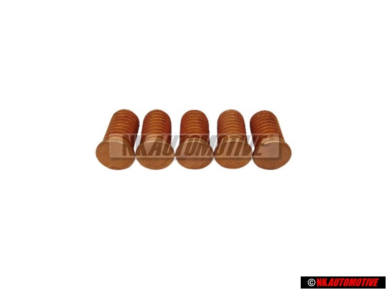 5x VW Originale Vite Di Saldatura 'Q.Ta Minima 100' - N 90169301