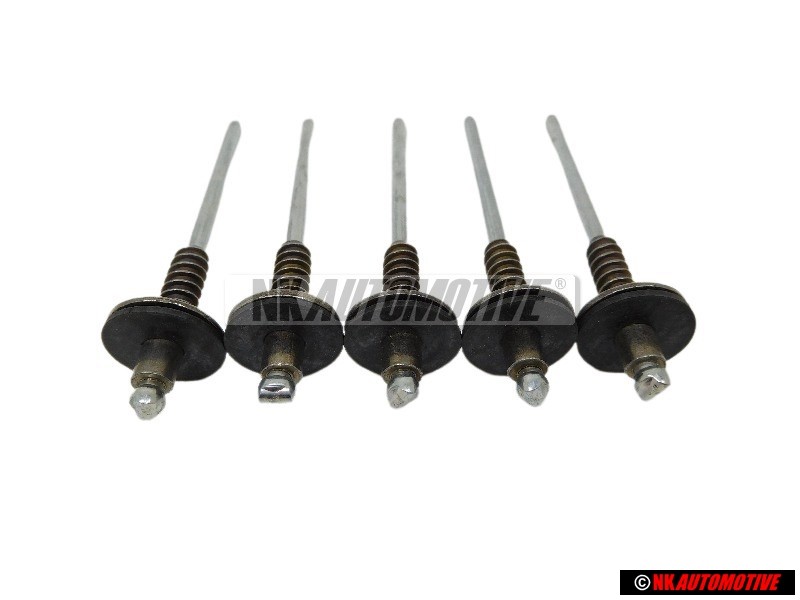 5x VW Originale Ribatt.Cieco Con Rond.Tenuta - N 90716401