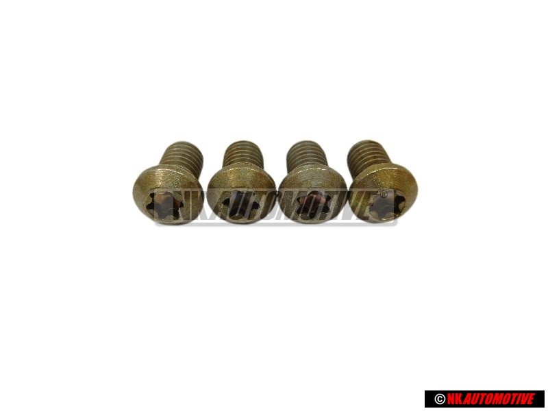 4x VW Originale Vite Cilindrica Con Testa Esagonale Interna - N 90241501