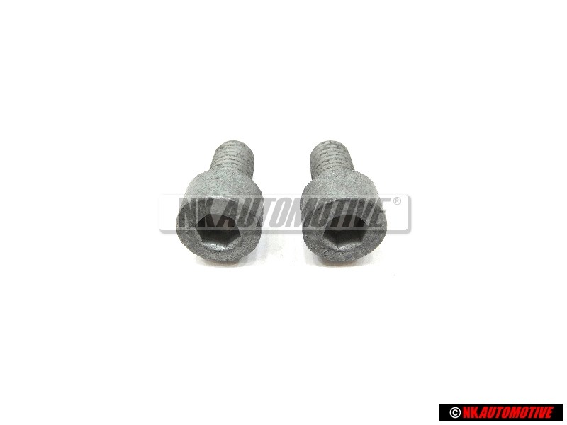 2x VW Originale Vite Cilindrica Con Testa Esagonale Interna - N 0147074