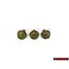 3x VW Originale Vite Testa Esag. Con Collare, Autobloccante - N 0143401