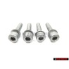 4x VW Originale Vite Cilindrica Con Testa Esagonale Interna - N 10022701