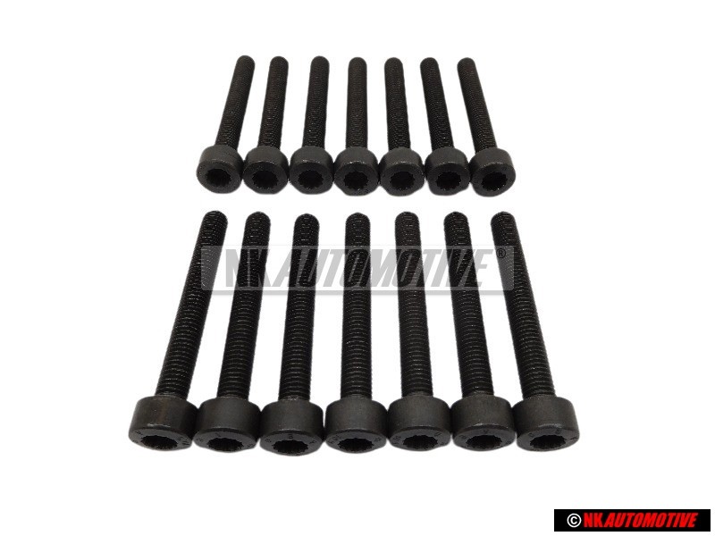 14x VW Originale Vite cilindrica con testa poligonale interna - N 90365801