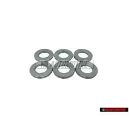 6x VW Originale Rondella Di Spessore - N 01152426