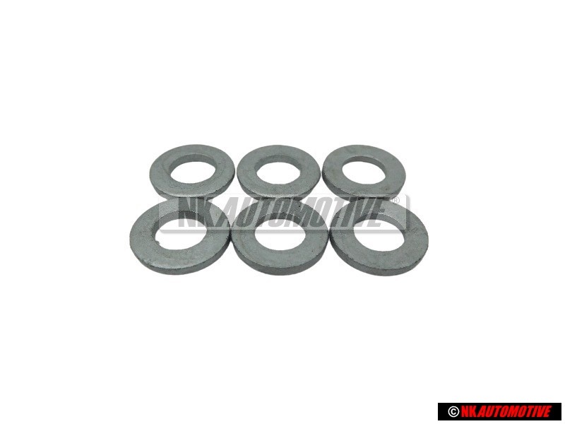 6x VW Originale Rondella Di Spessore - N 01152426