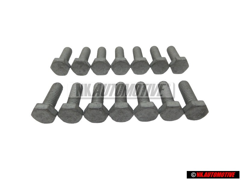 14x VW Originale Vite A Testa Esagonale - N 01021612