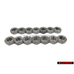 14x VW Originale Dado Esagonale - N 01100840