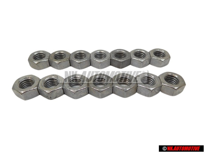 14x VW Originale Dado Esagonale - N 01100840
