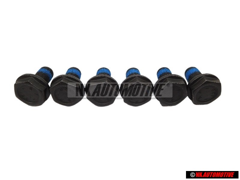 6x VW Originale Vite A Testa Esagonale - N 90206103