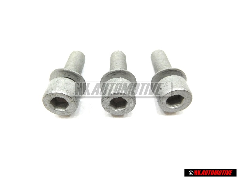 3x VW Originale Vite Cilindr. Con Testa A Brugola Interna - N 0903151