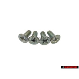 4x VW Originale Vite Testa Svasata - N 0142265