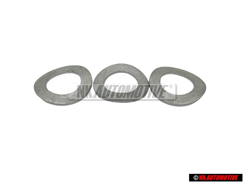 3x VW Originale Rondella Elastica - N 01224110
