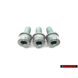 3x VW Originale Vite Cilindr. Con Testa A Brugola Interna - N 90221803