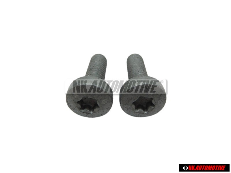 2x VW Originale Vite A Testa Bombata Con Testa Tonda Con - N 10196103