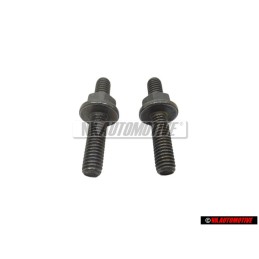 2x VW Originale Vite A Testa Esagonale Doppia - N 91148001