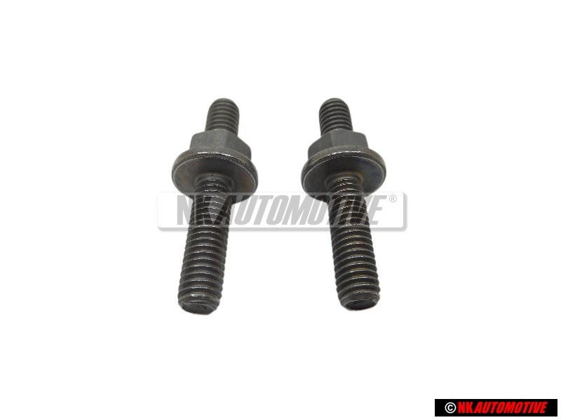 2x VW Originale Vite A Testa Esagonale Doppia - N 91148001