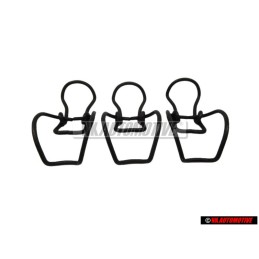 3x VW Originale Staffa Chiusura - 191129797A