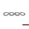 4x VW Originale Rondella Elastica - N 01224110