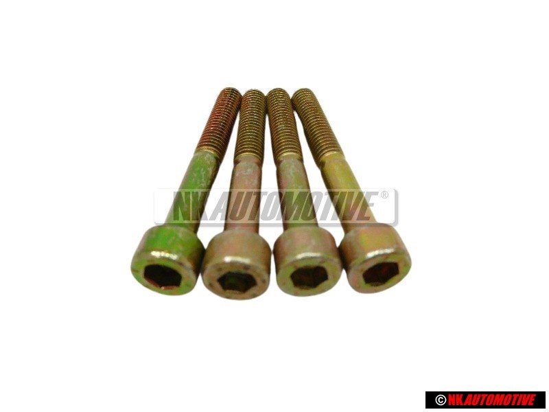 4x VW Originale Vite Cilindrica Con Testa Esagonale Interna - N 0447033