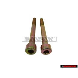 2x VW Originale Vite Cilindrica Con Testa Tonda E Cava Esag. 
