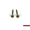 2x VW Originale vite testa lent. 