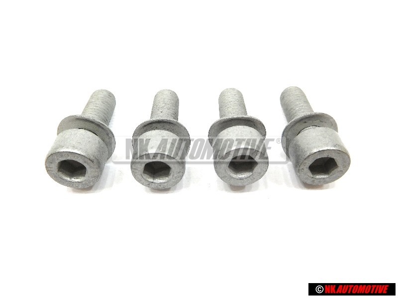 4x VW Originale Vite Cilindr. Con Testa A Brugola Interna - N 0903151