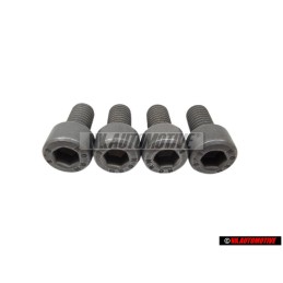 4x VW Originale Vite cilindrica con testa esagonale interna - N 01473911