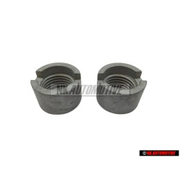 2x VW Originale Boccola Filettata - 811412365
