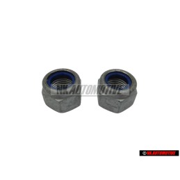 2x VW Originale Dado Esagonale, Autobloccante - N 10535201