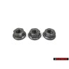 3x VW Originale Dado flangiato esagonale - N 90215805