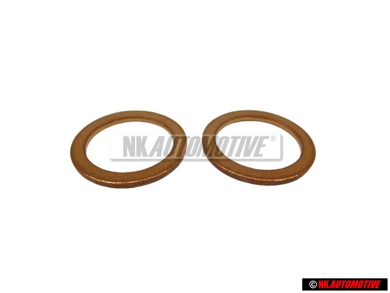 2x VW Originale anello di tenuta - N 0138481
