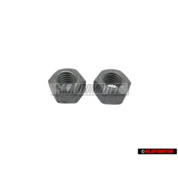 2x VW Originale Dado Esagonale, Autobloccante - N 10209005