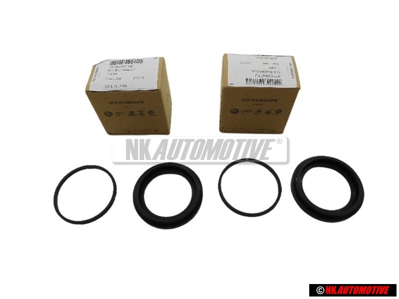 2x VW Originale Set Di Guarnizioni Per Scatola Pinza Freno - 431698471B