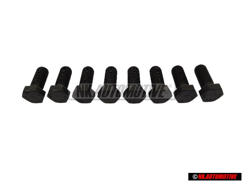 8x VW Originale Vite A Testa Esagonale - N 90369801
