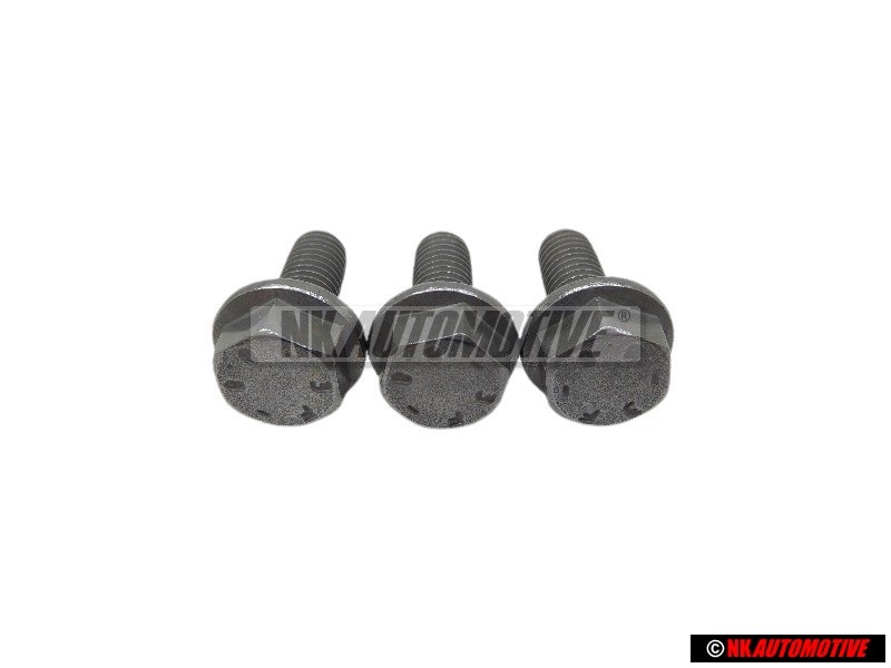 3x VW Originale Vite Testa Esag. 