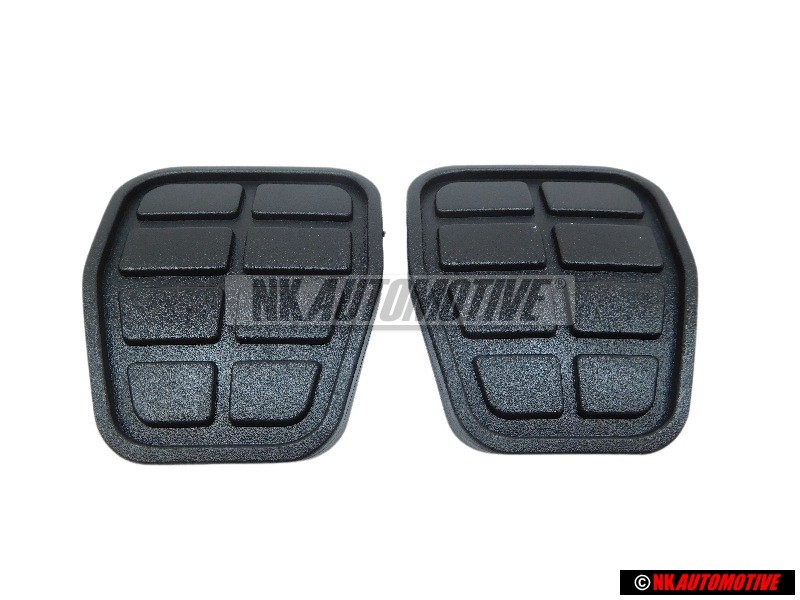 2x VW Originale Calotta Nero Satinato - 6X0721173A 01C