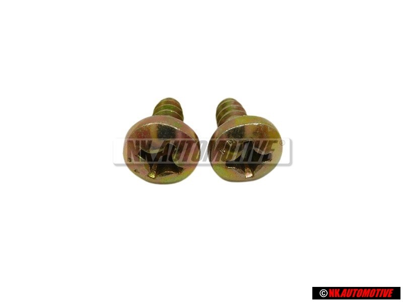 2x VW Originale Vite Lenticolare Lamiera - N 0139734