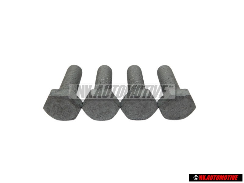 4x VW Originale Vite A Testa Esagonale - N 01021612