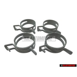 4x VW Originale Fascetta Chius. 