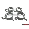 4x VW Originale Fascetta Chius. 