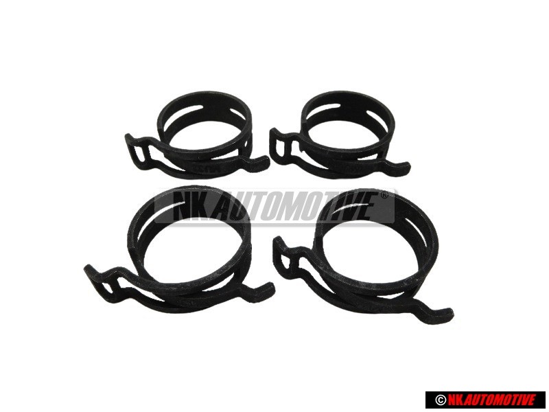 4x VW Originale Fascetta Chius. 