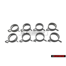 8x VW Originale Fascetta Chius. 